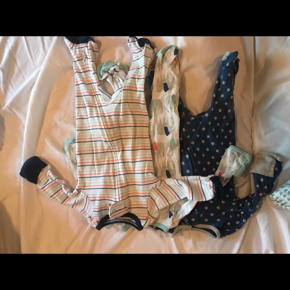3 cloud island newborn sleepers